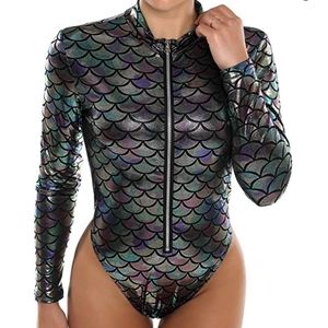 Mermaid Scales Bodysuit NWOT